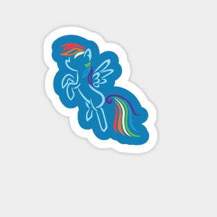 Tribal Pony - Rainbow Dash Sticker